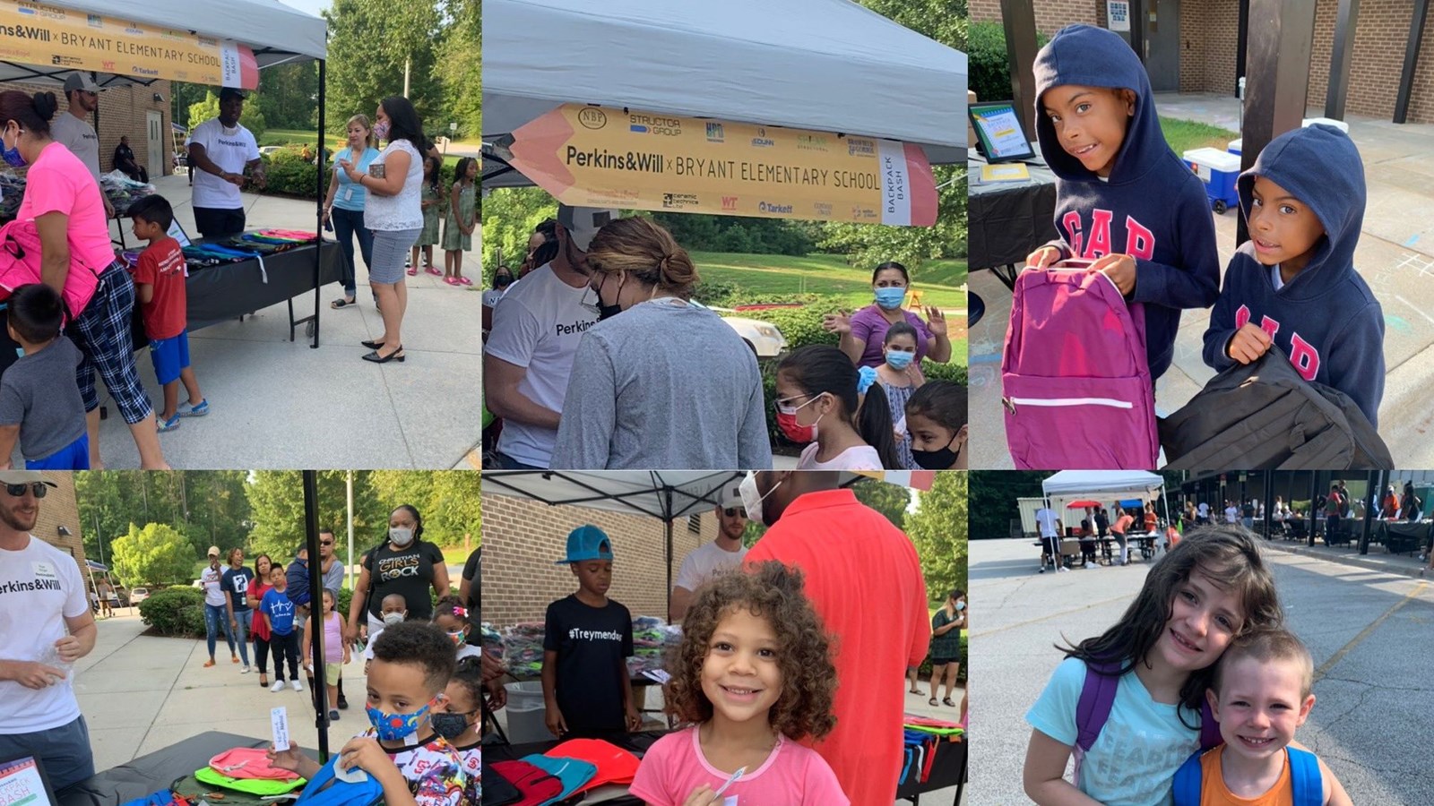 Community Hosts Backpack Bash at Bryant Elementary